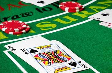 Bouncy Games and Blackjack